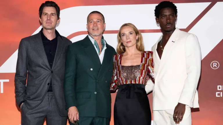 «  F1 '' augmente 55 montants de tige dans son premier week-end et pourrait devenir le plus grand succès d'Apple Studios