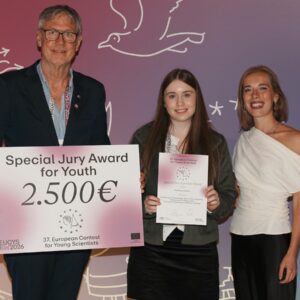 Le lauréat irlandais du YSTE remporte un prix majeur au concours scientifique de l'UE