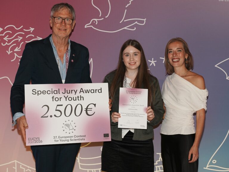 Le lauréat irlandais du YSTE remporte un prix majeur au concours scientifique de l'UE